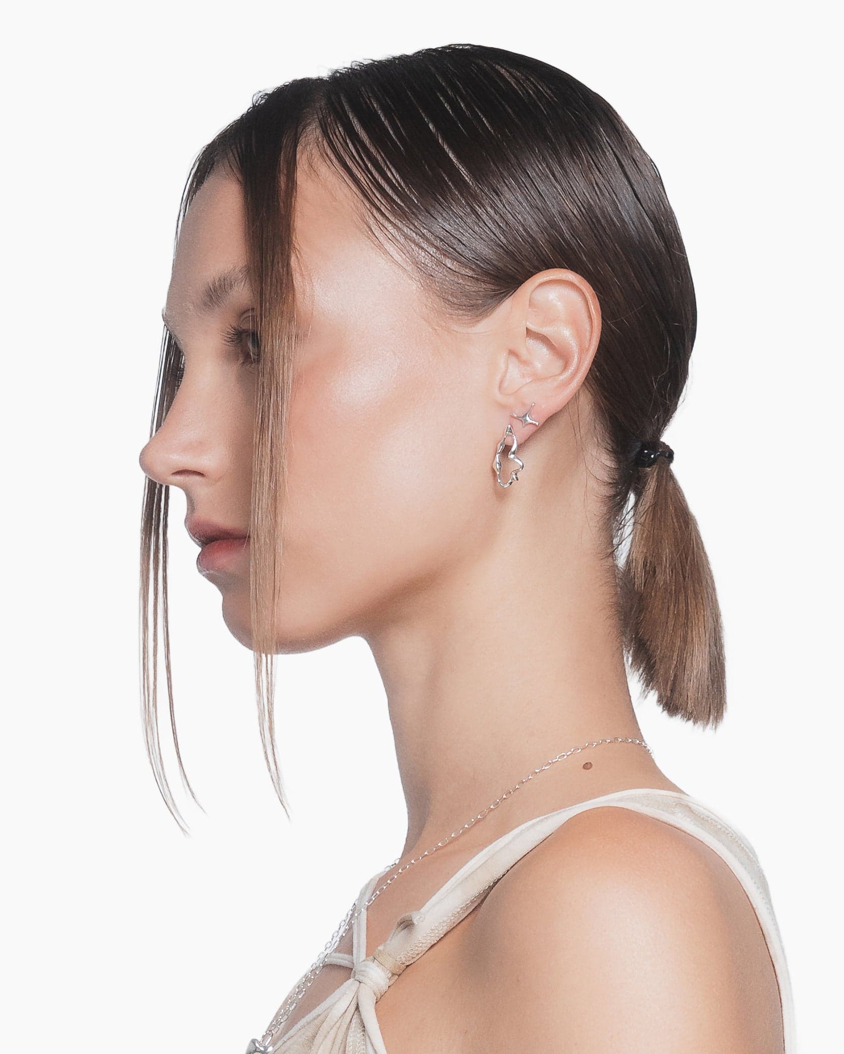 Organic Droplet Earring - organic-droplet-earring-3